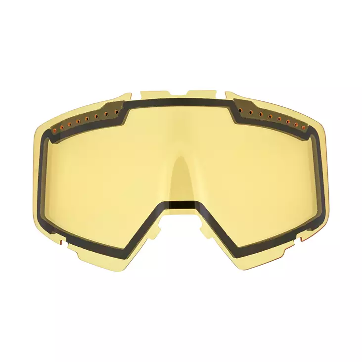 AMOQ Aster Tuplalinssi Vent+ Keltainen - Moottorikelkan Linssit & varaosat - 84137 - 1
