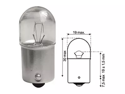 AUTOLAMPPU 1415 12V/15W BA15S - Yleisosat ja tarvikkeet - 10757 - 1