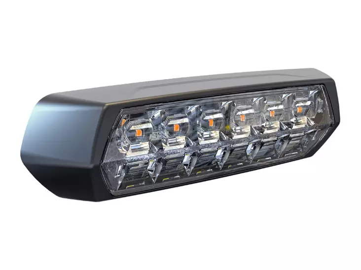 AXIXTECH M080 KELTAINEN LED-VAROITUSVILKKU/SCENEVALO 12/24V - Yleisosat ja tarvikkeet - 162207 - 1