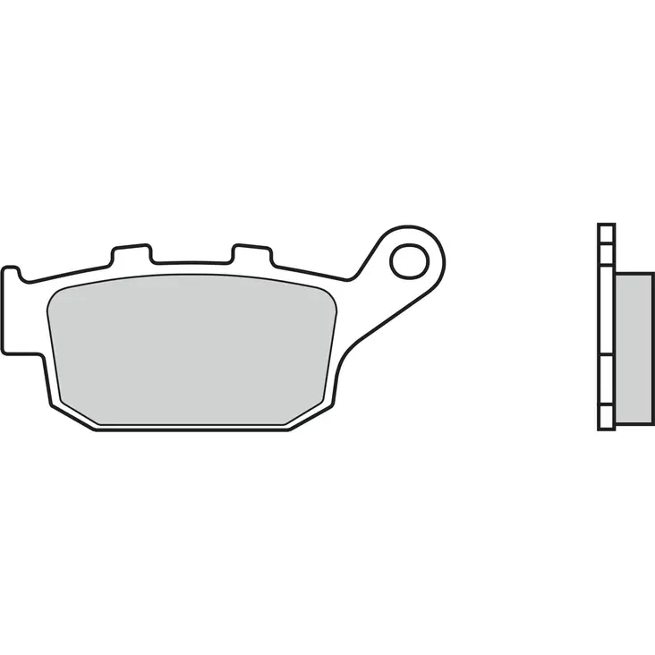 Brembo Jarrupalat Carbon-Ceramic - Moottoripyörän Jarrupalat - 101887 - 1