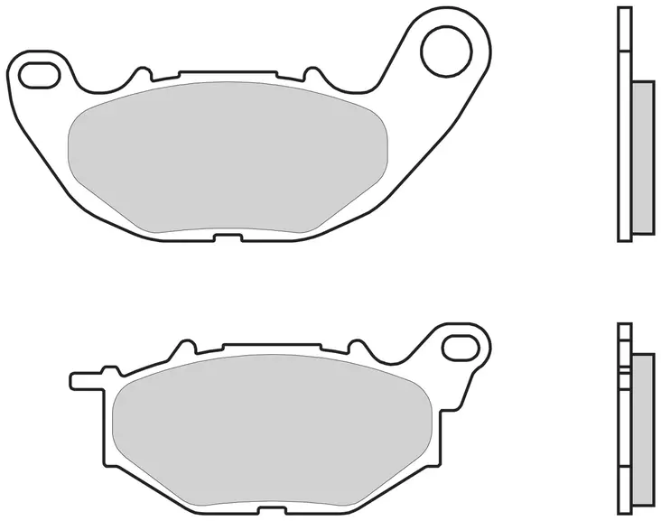 Brembo Jarrupalat Eteen Sintered Road - Moottoripyörän Jarrupalat - 103517 - 1