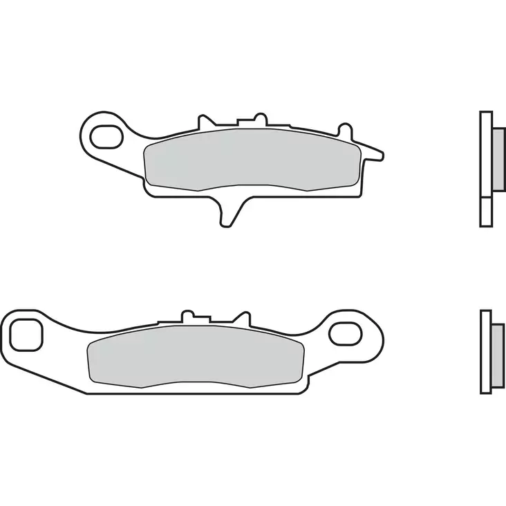 Brembo Jarrupalat Sintered Off-Road - Moottoripyörän Jarrupalat - 101877 - 1
