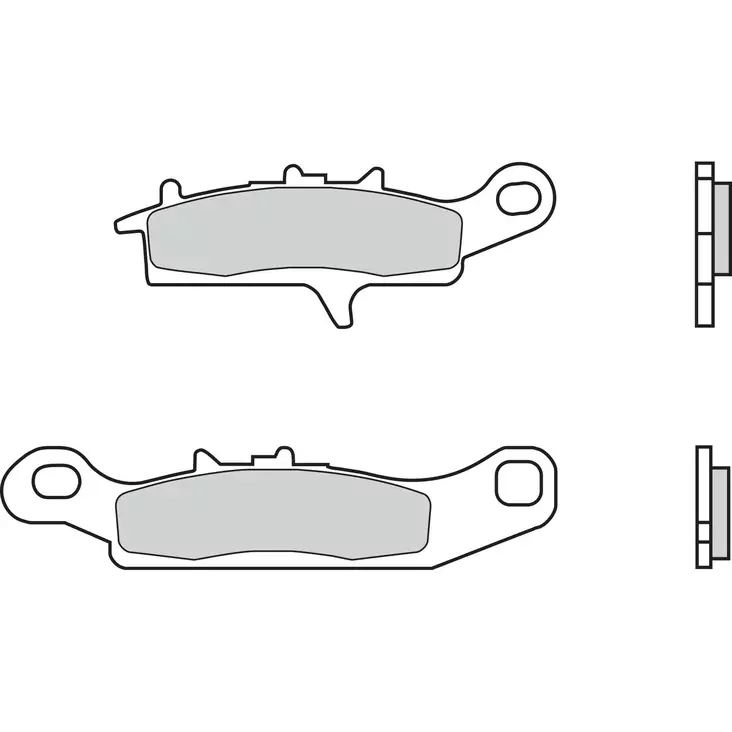 Brembo Jarrupalat Sintered Off-Road - Moottoripyörän Jarrupalat - 103317 - 1