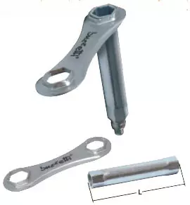 Buzzetti tulpanavain 16/18mm pit.120mm - Yleisosat - Tulpanhatut - 94557 - 1