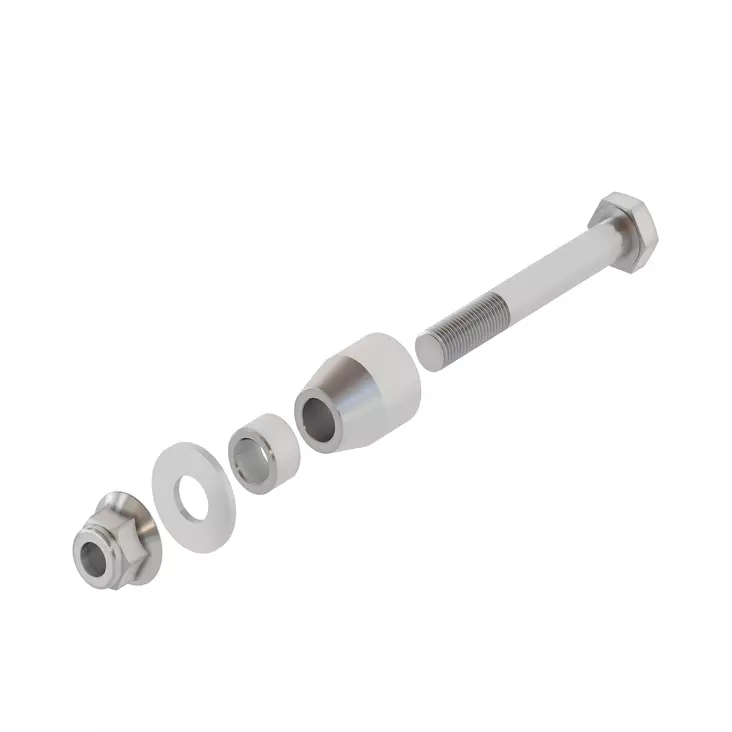 Camso Stabilizing rod bolt kit 80mm (Long) - Mönkijän Telaketjusarjojen varaosat - 75387 - 1