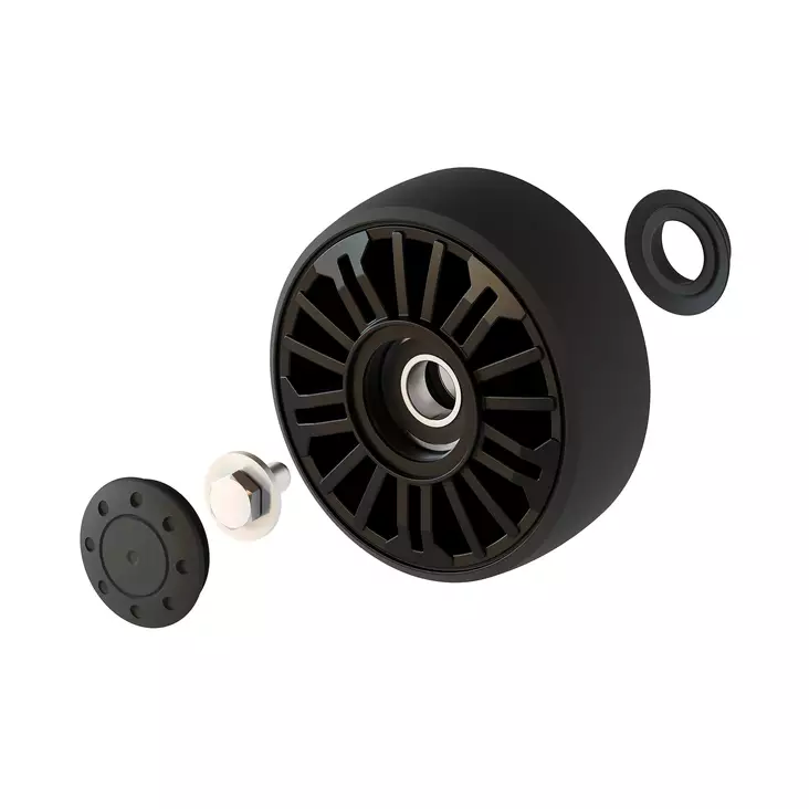Camso Telastopyörä 132x50mm HD UTV 4S1 2015- - Mönkijän Telaketjusarjojen varaosat - 81347 - 1