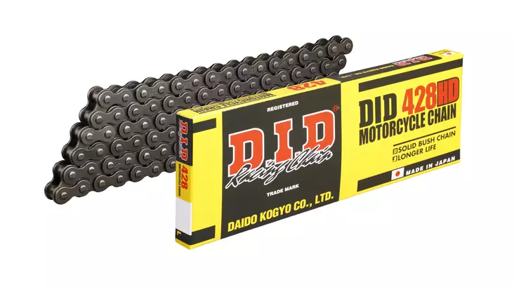 D.I.D 428HD Ketju+Jousil. (RJ) - Moottoripyörän Ketjut & rattaat - 99697 - 1