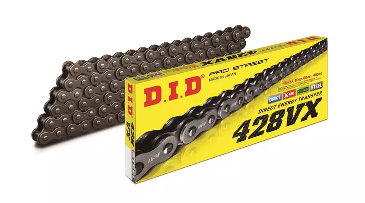 D.I.D 428VX Ketju+Jousil. (FJ) - Moottoripyörän Ketjut & rattaat - 99637 - 1