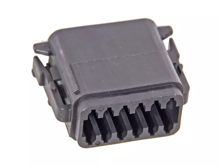 DEUTSCH PISTOKE 12-NAP. MUSTA B-KOODAUS - Yleisosat ja tarvikkeet - 12707 - 1