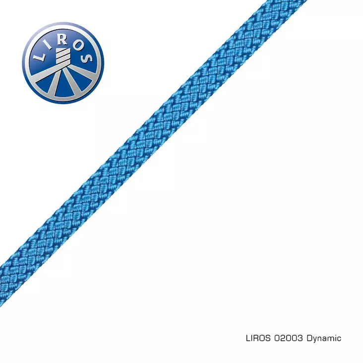 Dynamic halyard w spliced eye Blue 12mm x 40m - Veneen Köydet - 89077 - 1