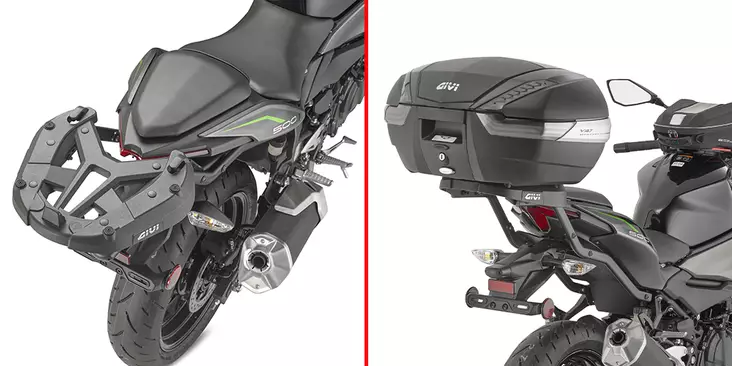 Givi Specific Attack Kawasaki Z500 (2024) - Moottoripyörän Laukkujen kiinnityssarjat & tavaratelineet - 79737 - 1