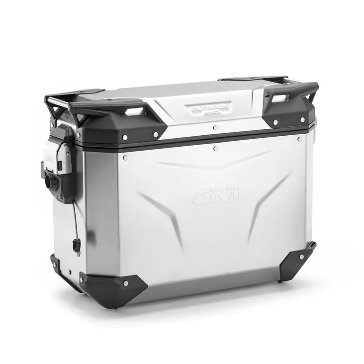 Givi Trekker Outback EVO alum. side-case right, 37 ltr, sold without lock - Moottoripyörän Kovat laukut - 82437 - 1