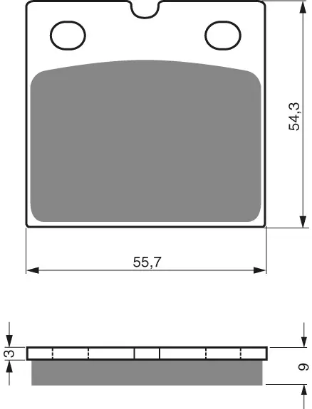 GOLDFREN Jarrupalat 081 Ceramic carbon AD - Moottoripyörän Jarrupalat - 87677 - 1