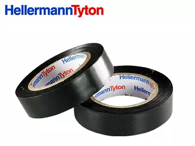 HELLERMANN SÄHKÖTEIPPI (10KPL) MUSTA 15X0,15MM 10M - Yleisosat ja tarvikkeet - 48847 - 1