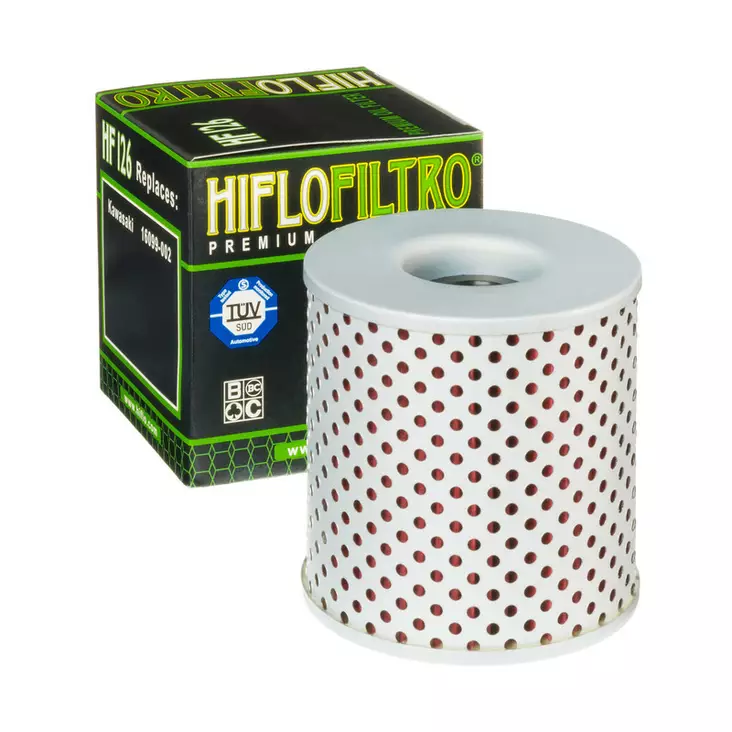 HiFlo öljynsuodatin HF126 - Moottoripyörän Öljynsuodattimet - 106787 - 1