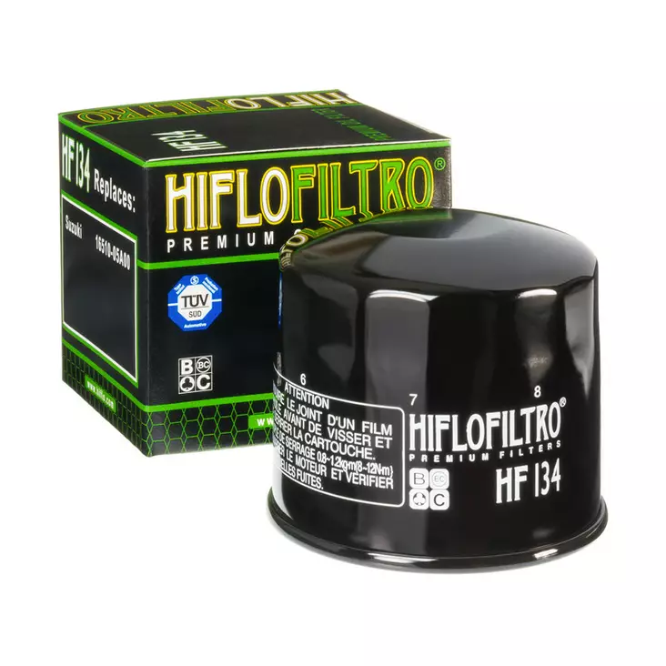 HiFlo öljynsuodatin HF134 - Moottoripyörän Öljynsuodattimet - 105677 - 1