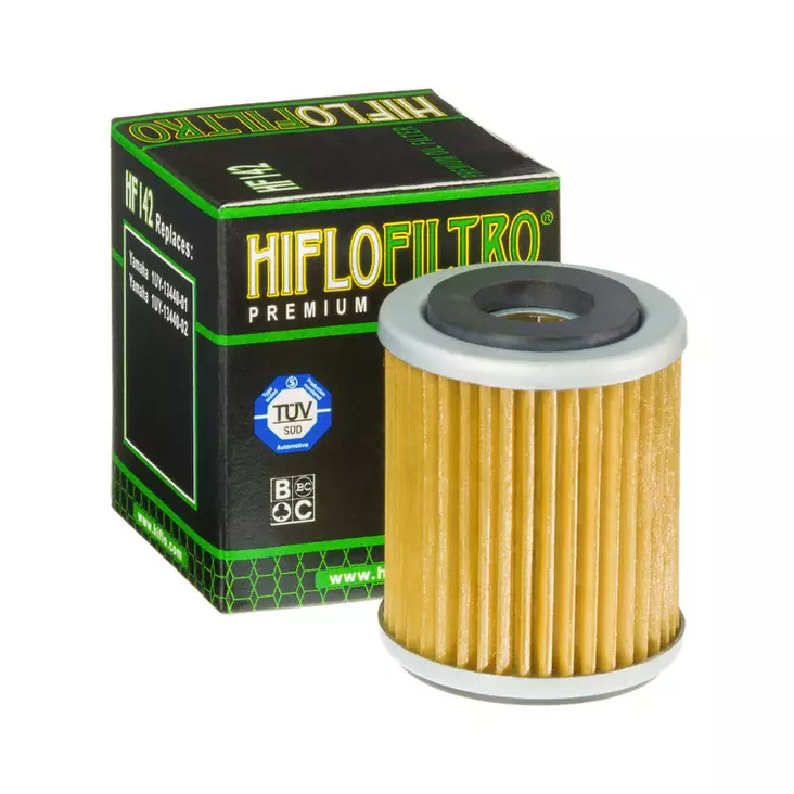 HiFlo öljynsuodatin HF142 - Moottoripyörän Öljynsuodattimet - 105927 - 1