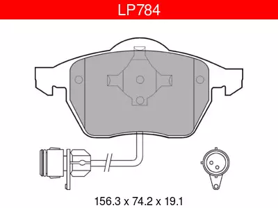 JARRUPALASARJA DELPHI ETU, AUDI, FORD, SEAT, VW - Yleisosat ja tarvikkeet - 7857 - 1