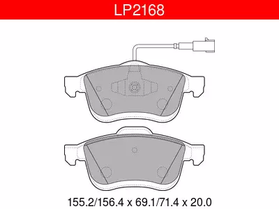JARRUPALASARJA DELPHI ETU, LANCIA, OPEL - Yleisosat ja tarvikkeet - 9547 - 1