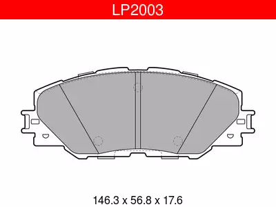 JARRUPALASARJA DELPHI ETU, TOYOTA - Yleisosat ja tarvikkeet - 9537 - 1