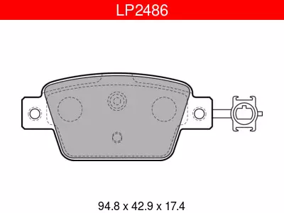 JARRUPALASARJA DELPHI, TAKA, CHRYSLER / FIAT / LANCIA - Yleisosat ja tarvikkeet - 8937 - 1