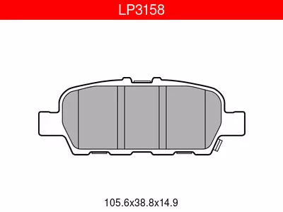 JARRUPALASARJA DELPHI TAKA, NISSAN - Yleisosat ja tarvikkeet - 9147 - 1