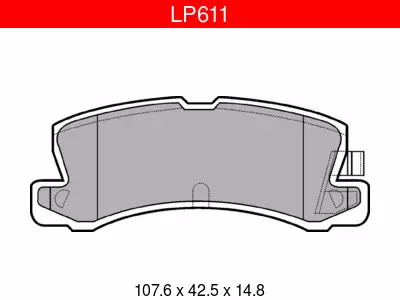 JARRUPALASARJA DELPHI TAKA, TOYOTA - Yleisosat ja tarvikkeet - 8247 - 1
