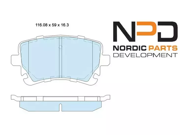 JARRUPALASARJA NPD TAKA, VW - Yleisosat ja tarvikkeet - 14907 - 1
