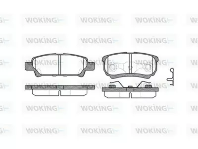 JARRUPALASARJA #WOKING TAKA, CHRYSLER, DODGE, JEEP, MITSUBISHI - Yleisosat ja tarvikkeet - 6327 - 1