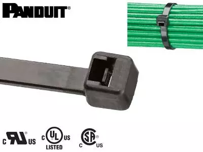 JOHDINSIDE PLT1M-C0 99X2,5 100KPL/PSS MUSTA - Yleisosat ja tarvikkeet - 164967 - 1