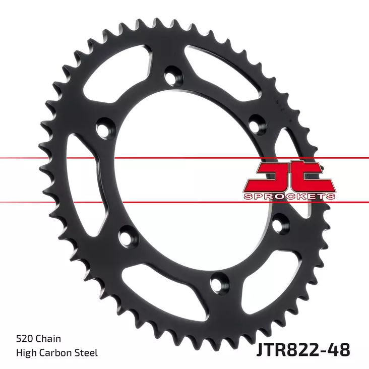 JT Takaratas JTR822.48 - Moottoripyörän Ketjut & rattaat - 99957 - 1