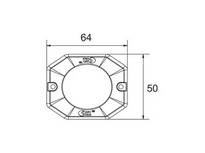 KEHYS HOPEINEN SOP. 40-LED105 # - Yleisosat ja tarvikkeet - 38607 - 1