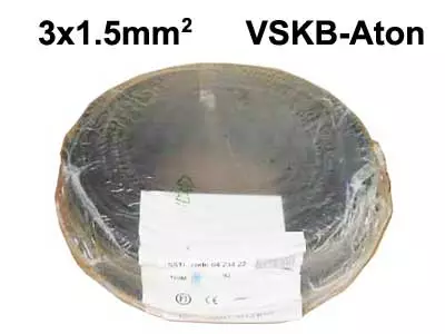 KUMIKAAPELI VSKB 3X1,5 100M - Yleisosat ja tarvikkeet - 77037 - 1