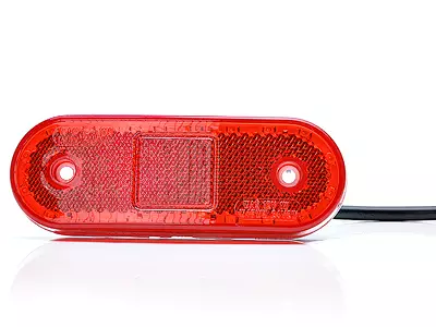 LED-ÄÄRIVALO PUN. 12/24V 114X40MM - Yleisosat ja tarvikkeet - 51487 - 1