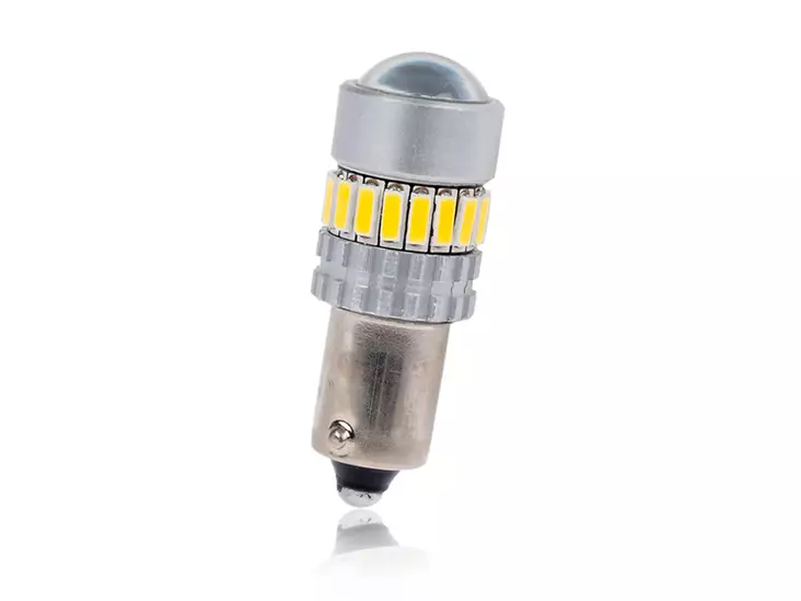 LED-POLTTIMOPARI BA9S 5000K CAN AUTOLINE YELLOW TECH - Yleisosat ja tarvikkeet - 50437 - 1