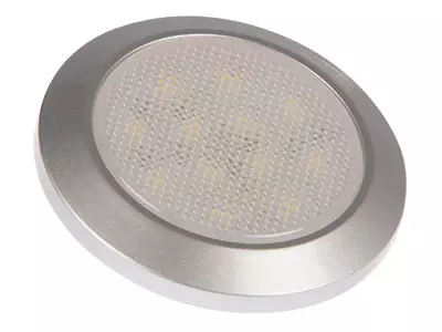 LED-SISÄVALO 12V 69MM 12+6XLED (KIRK+KELT.) - Yleisosat ja tarvikkeet - 45927 - 1