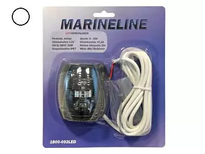 LED VENELYHTY KIRKAS 9-33V PERÄVALO # - Yleisosat ja tarvikkeet - 46167 - 1
