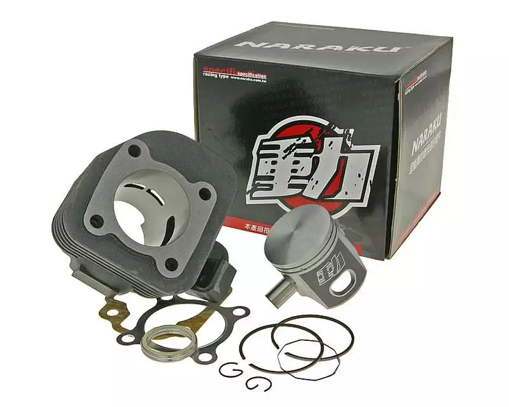 Naraku Sylinterisarja, 70cc, CPI 03- 2-T / Keeway 2-T - Mopon & Skootterin Sylinterisarjat - 98257 - 1