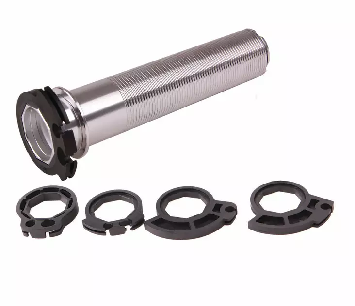 ODI Fusion Alloy Throttle Tube MX 7/8" SILVER Alloy with Teflon Internal Sleeve - Moottoripyörän Ohjaus & hallinta - 81707 - 1