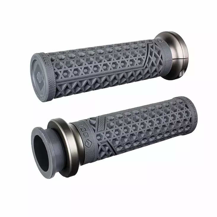 ODI Street Grips V-TWIN Lock-On VANS Signature-Indian TBW Graphite/Gun Metal - Moottoripyörän Ohjaus & hallinta - 81297 - 1