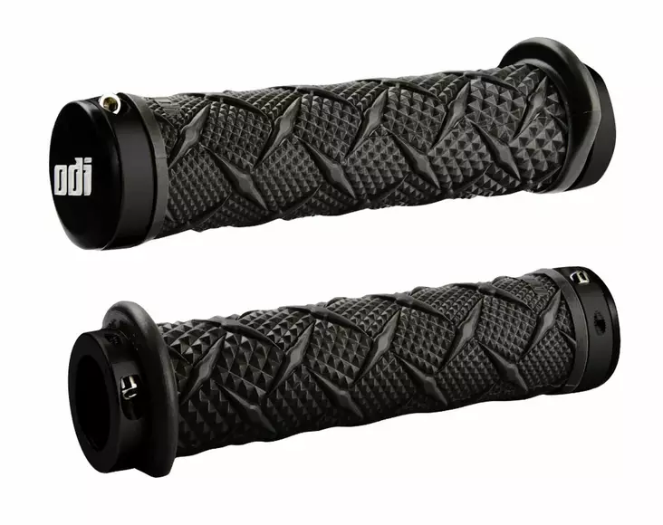 ODI WATERCRAFT DUAL LOCK-ON GRIPS X-Treme 130mm: Small Flange Black w/Black Clam - Moottoripyörän Ohjaus & hallinta - 80637 - 1
