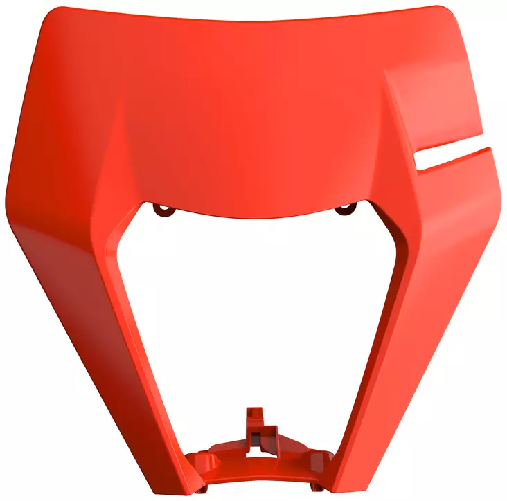 Polisport Headlight mask KTM EXC/EXC-F/XC-W/XCF-W (17-19) orange ktm16 (12) - Moottoripyörän Valomaskit - 105887 - 1