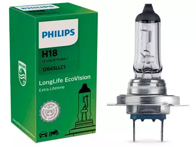 POLTTIMO PHILIPS H18 12V LONGLIFE ECOVISION - Yleisosat ja tarvikkeet - 73857 - 1