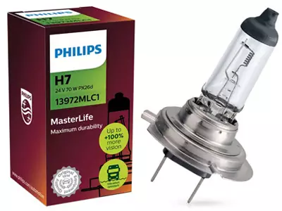 POLTTIMO PHILIPS H7 24V 70W MASTERLIFE - Yleisosat ja tarvikkeet - 74647 - 1