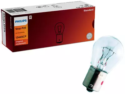 POLTTIMO PHILIPS STOP P25 24V 18W BA15S - Yleisosat ja tarvikkeet - 74317 - 1