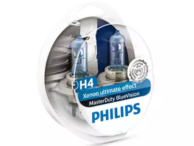 POLTTIMOPARI PHILIPS H4 24V BLUEVISION BLISTER - Yleisosat ja tarvikkeet - 74757 - 1