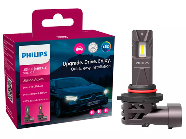 POLTTIMOPARI PHILIPS LED HB3/4 12V ACCESS - Yleisosat ja tarvikkeet - 76387 - 1