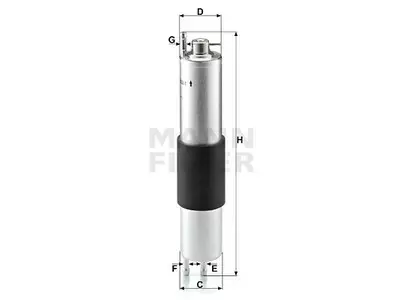 POLTTOAINESUODATIN MANN, BMW - Yleisosat ja tarvikkeet - 63087 - 1