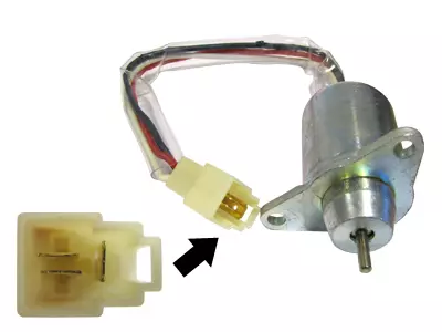 PYS.SOLENOIDI 12V YANMAR 3-NAP - Yleisosat ja tarvikkeet - 23447 - 1