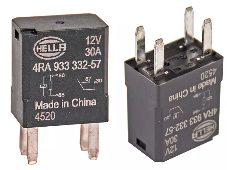 RELE 12V 30A VASTUKSELLA - Yleisosat ja tarvikkeet - 34957 - 1